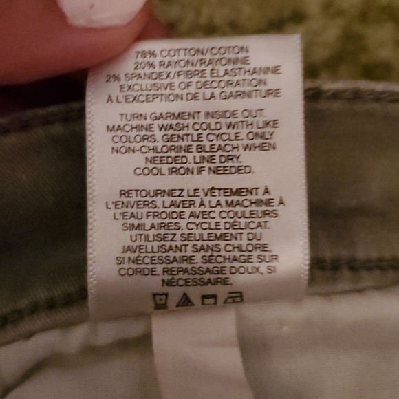 Olive ripped jeans - Picture 5 of 5